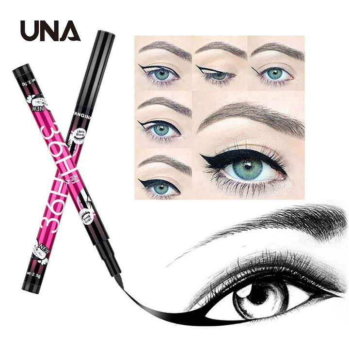 Stock Waterproof Eye Makeup Liquid Eyeliner Pencil Soft Sponge Quick Dry Colored Eyeliner Long Lasting Liquid Eyeliner