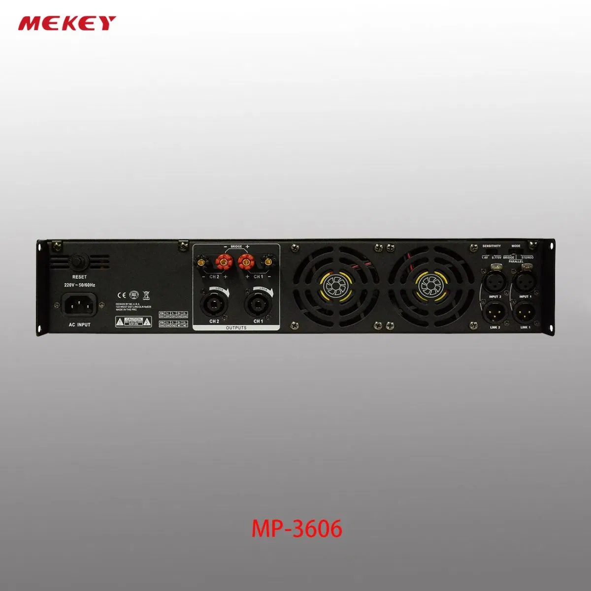 Профессиональный усилитель мощности MEKEY MP-3606