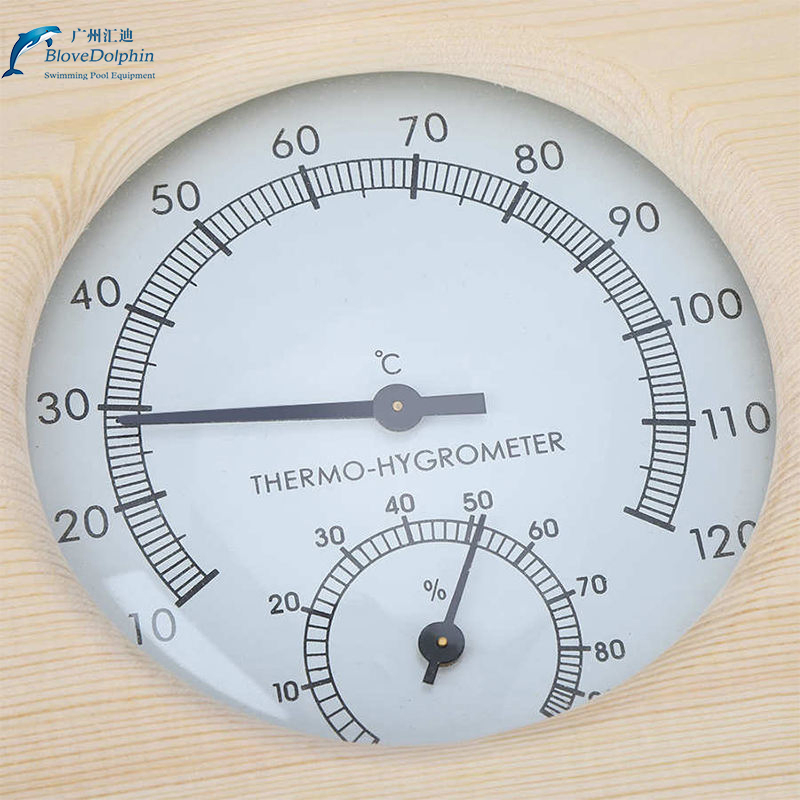 Wooden Sauna Hygrothermograph Thermometer Measurement Sauna Accessories
