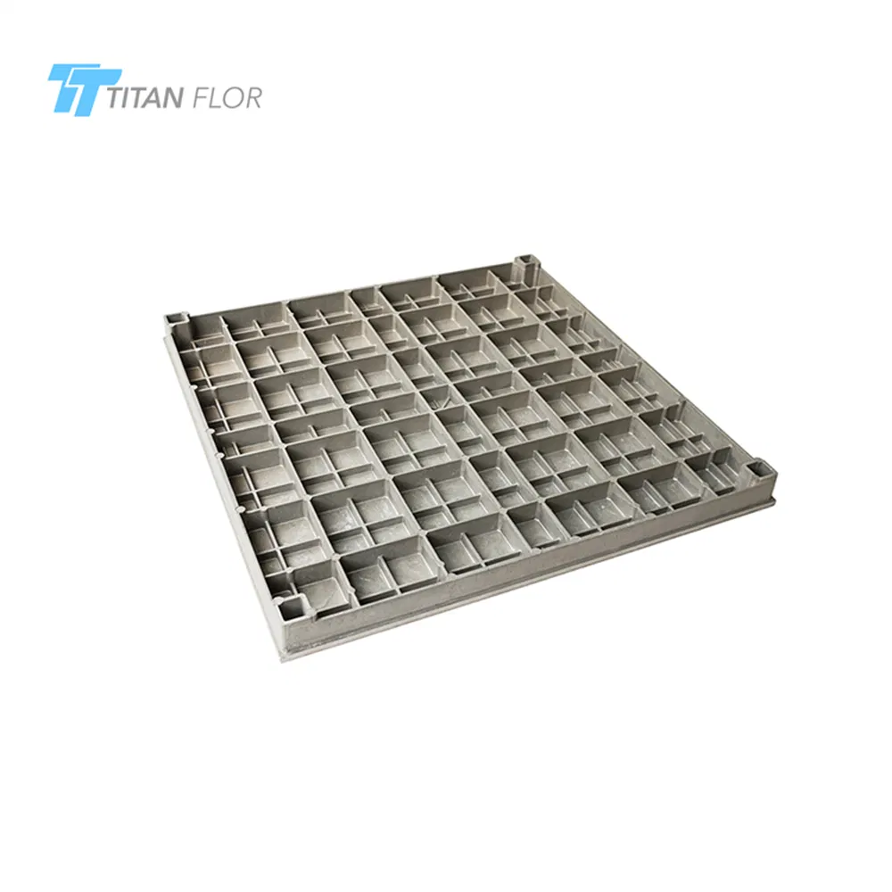 Перфорированная панель алюминиевая огнестойкая 600x600 мм