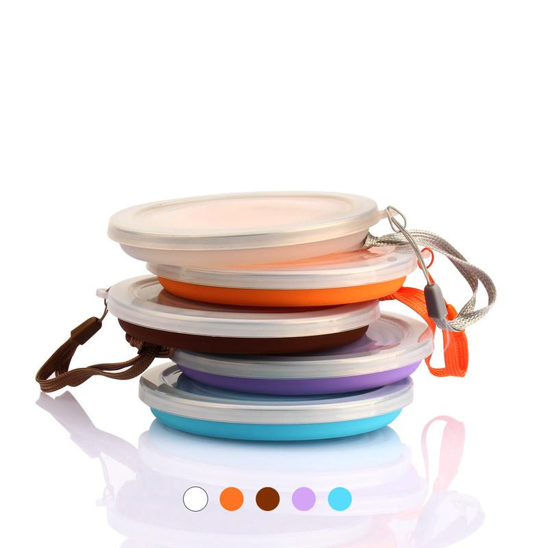 Складная силиконовая кружка Candy Color, 150 мл
