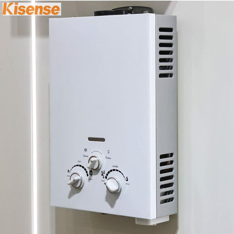 Calentador De Agua Instantaneo Gas Lp, Boiler De Paso, Capacidad 6 Litros/Minuto,