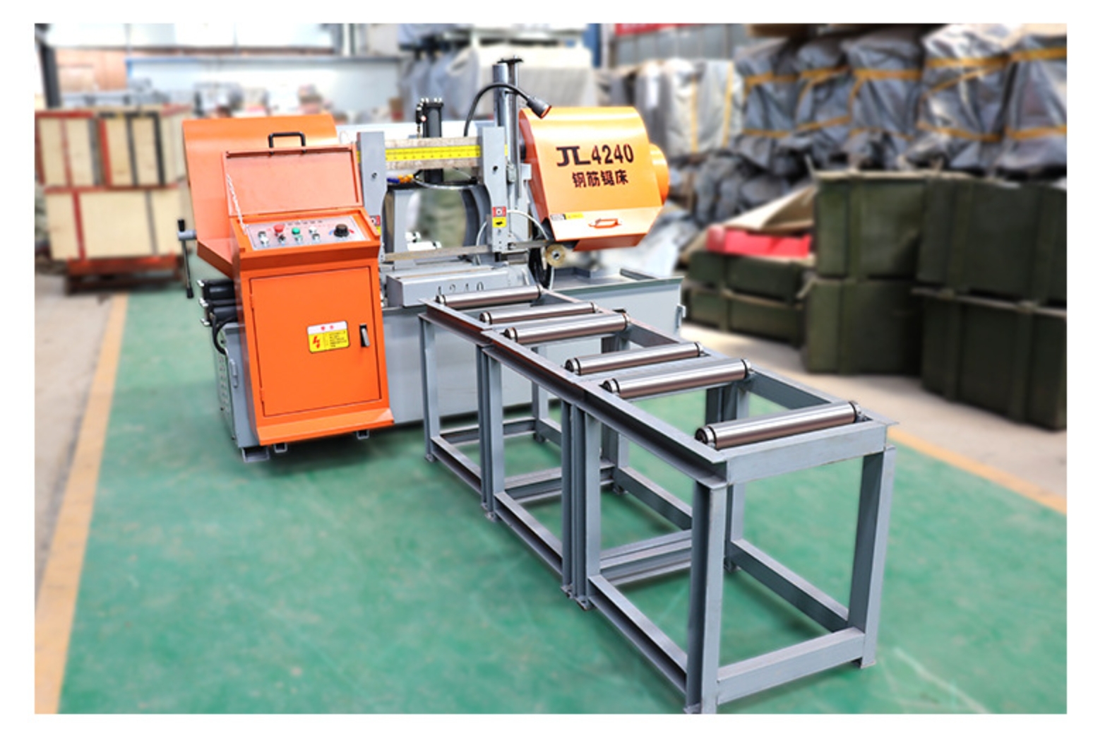 Станок ленточнопильный автоматический по металлу промышленный