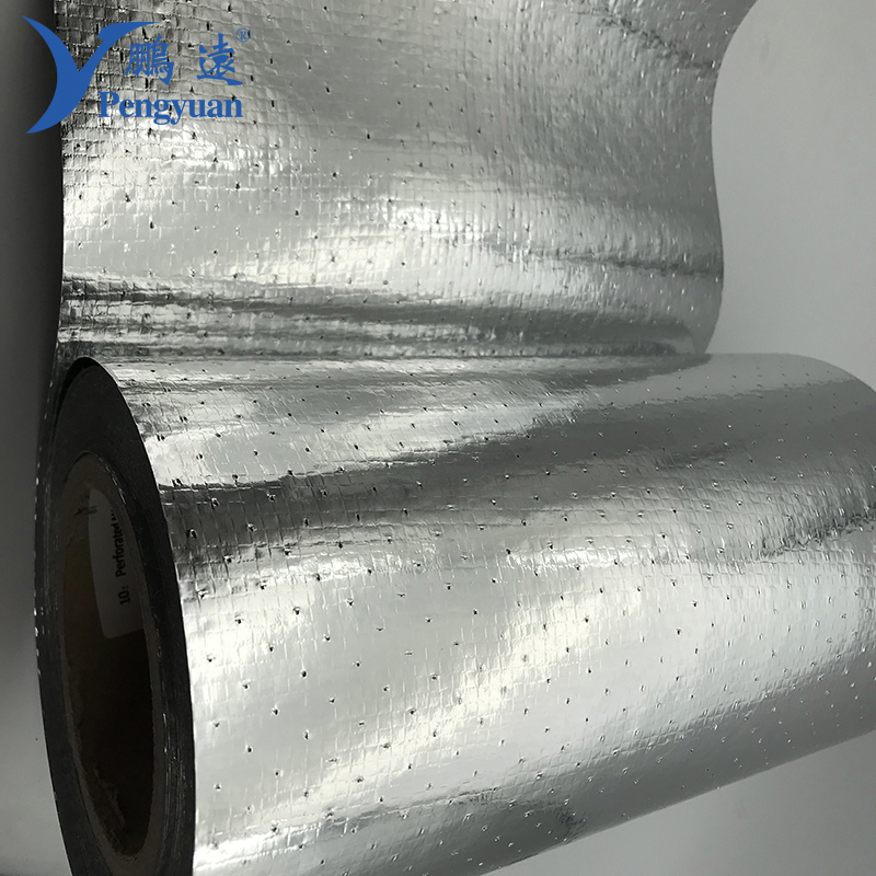 Build Sarking Radiant Barrier Aluminum Foil Laminated Woven Fabric for Roof Sarking