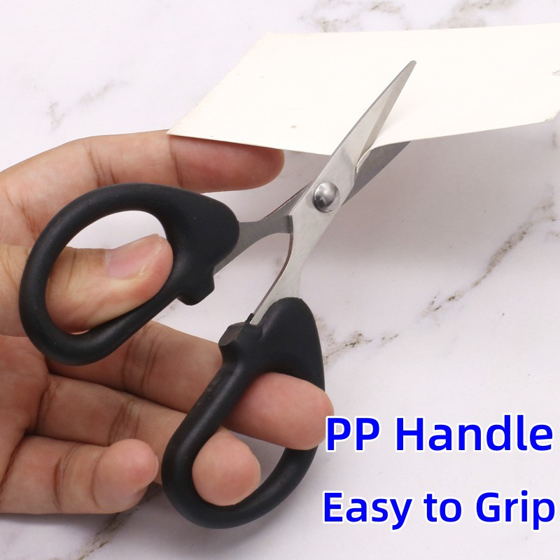 Scissors, Multipurpose Office Scissors, Ultra Sharp Shears, Comfort-Grip Handles Household Scissors, Sturdy Sharp Craft Supplies--Medium Size 13.9X6.5cm