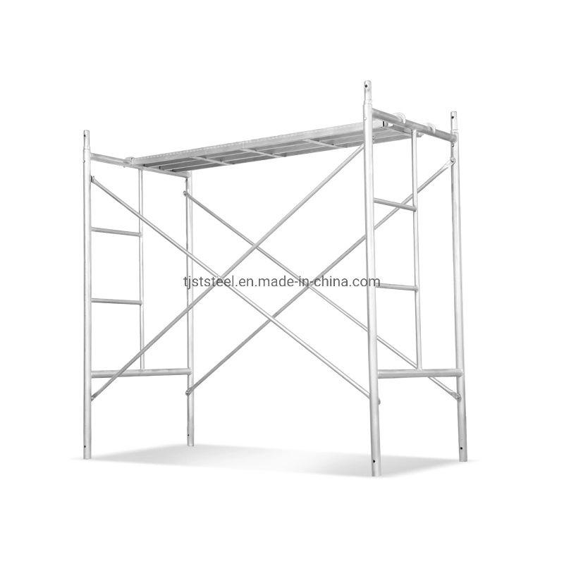 Portable Mason H Frame Ladder Scaffold Set with Steel Platform