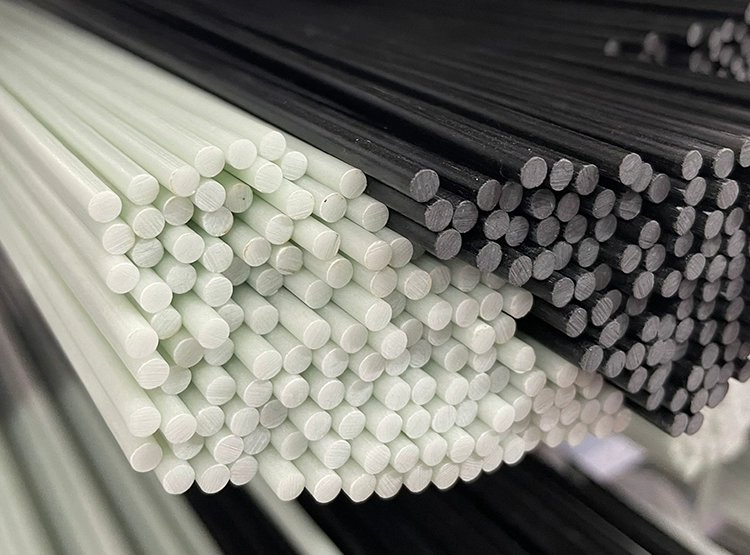 Factory Direct Solid Fiberglass Round Rods for Structural and Architectural