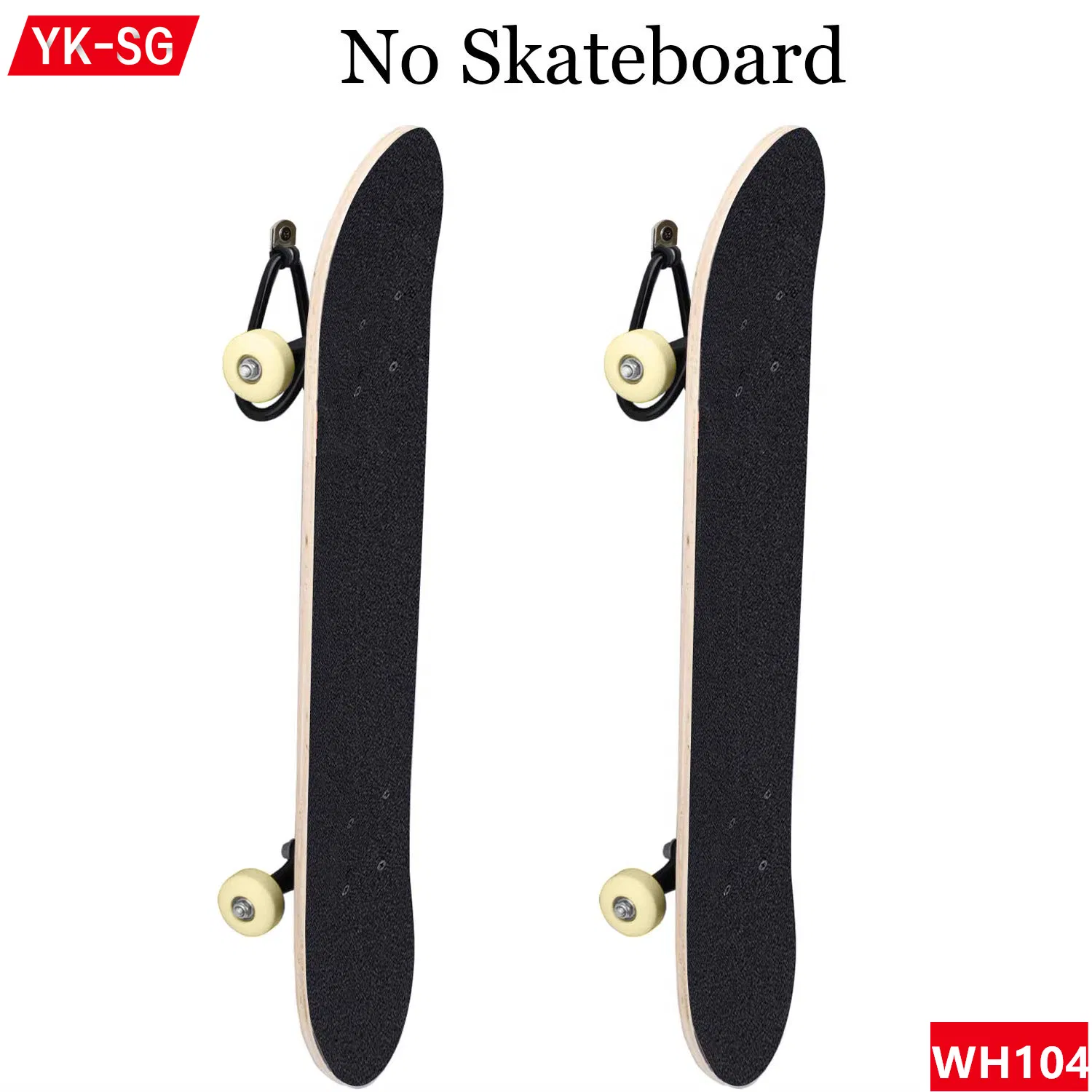 Wall Mounted Flexible Skateboard Storage Rack Display Stand