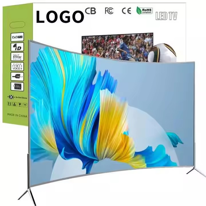 Curved Screen LED TV 50inch High Definition Television High Definition LED TV