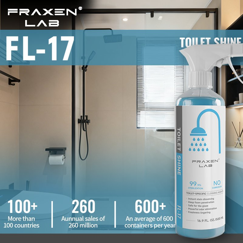 OEM Toilet Cleaner Factory Supply Direct Manufacturer Low MOQ Private Label Toilet Cleaning Chemical for Household Bathroom Cleaning