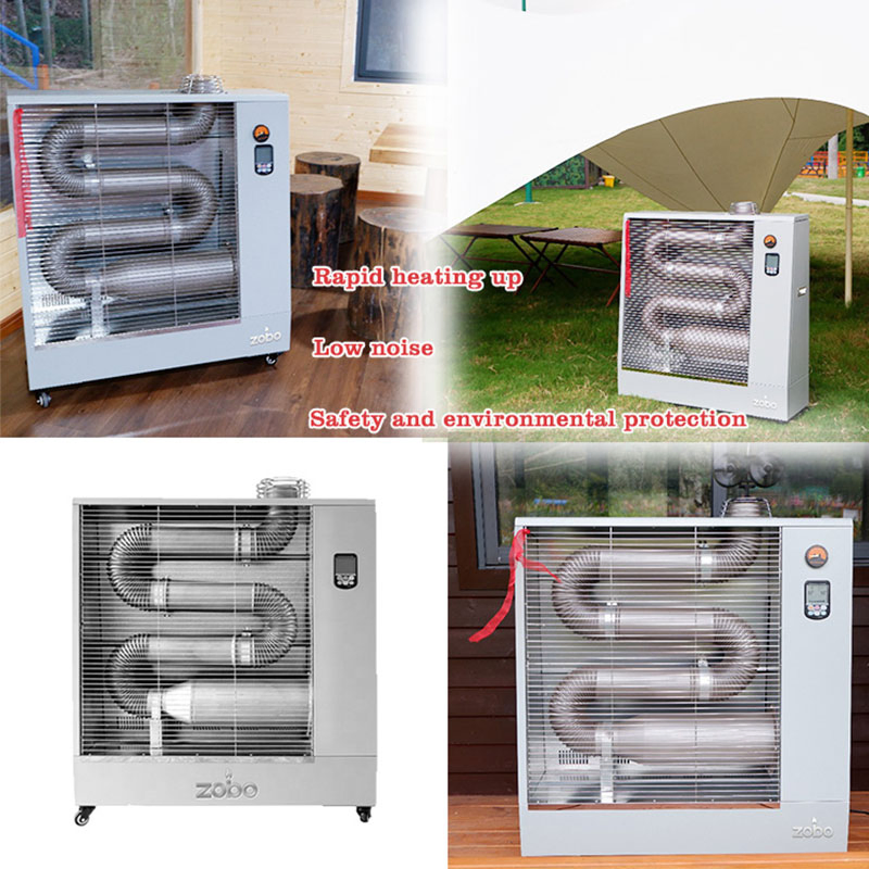 13kw Infrared Far Diesel Tube Heater Infrared Heater Outdoor
