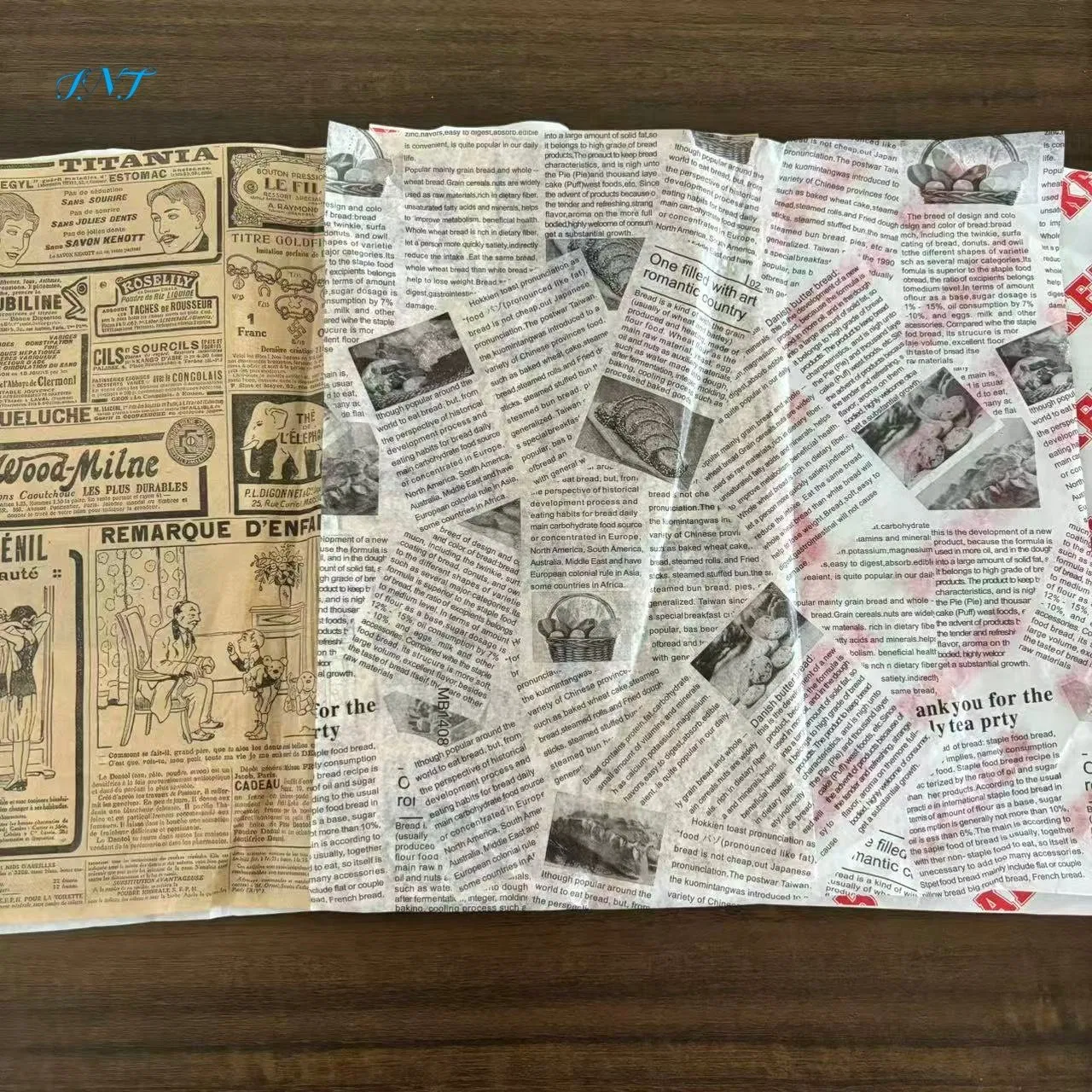 OEM Customizable Placemat Paper with Multilingual Printing