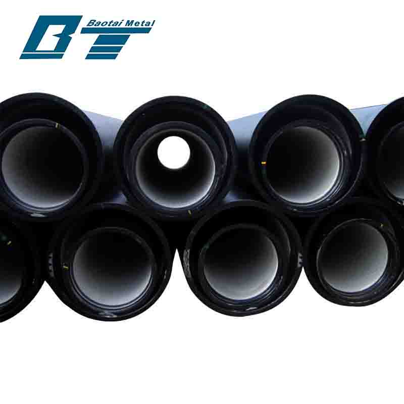 High Quality Epoxy Lined BS En 545 K9 1400mmdouble Socket Water Pressure Ductile Cast Iron Pipe
