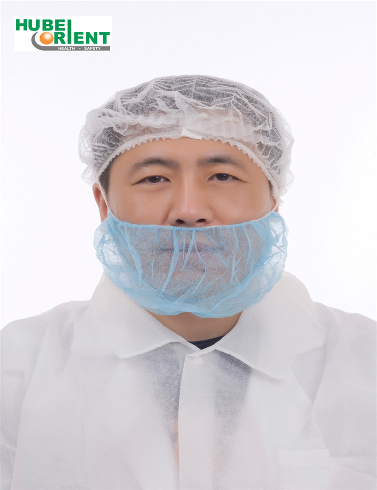 Disposable Head Cover / Mob Cap / Beard Cover 18 Inch Single Elastic