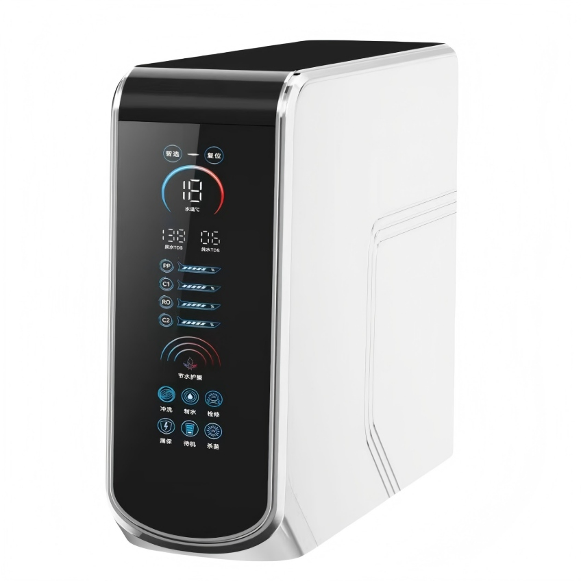 Innovative 400-800gpd RO Water Purifier: Smart Display & Easy Tap Installation