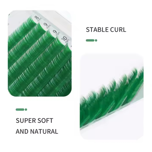 Volume Eyelash Extensions Classic Eyelash Extension Color Eyelash Extensions