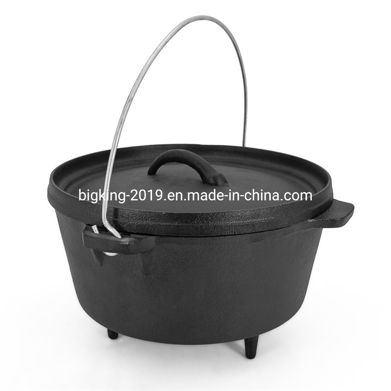Wholesale Cauldron Three Legs Pot Campfire Hanging Cast Iron Dutch Oven