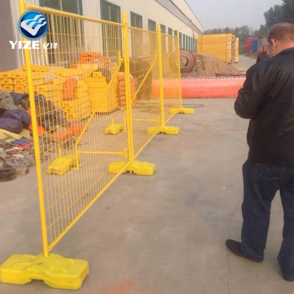 Construction Movable Fence Temporary Metal Fence Panel for Boundary Wall