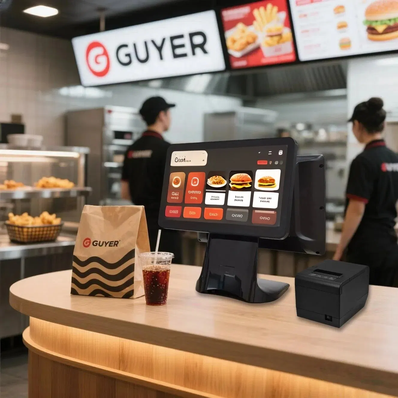 Factory Price 15.6" Arc-Perfect Touch Screen POS Terminal POS System