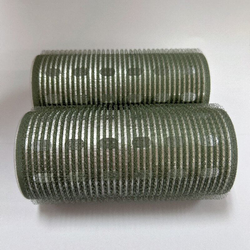 Прозрачные бигуди с алюминиевым стержнем для завивки