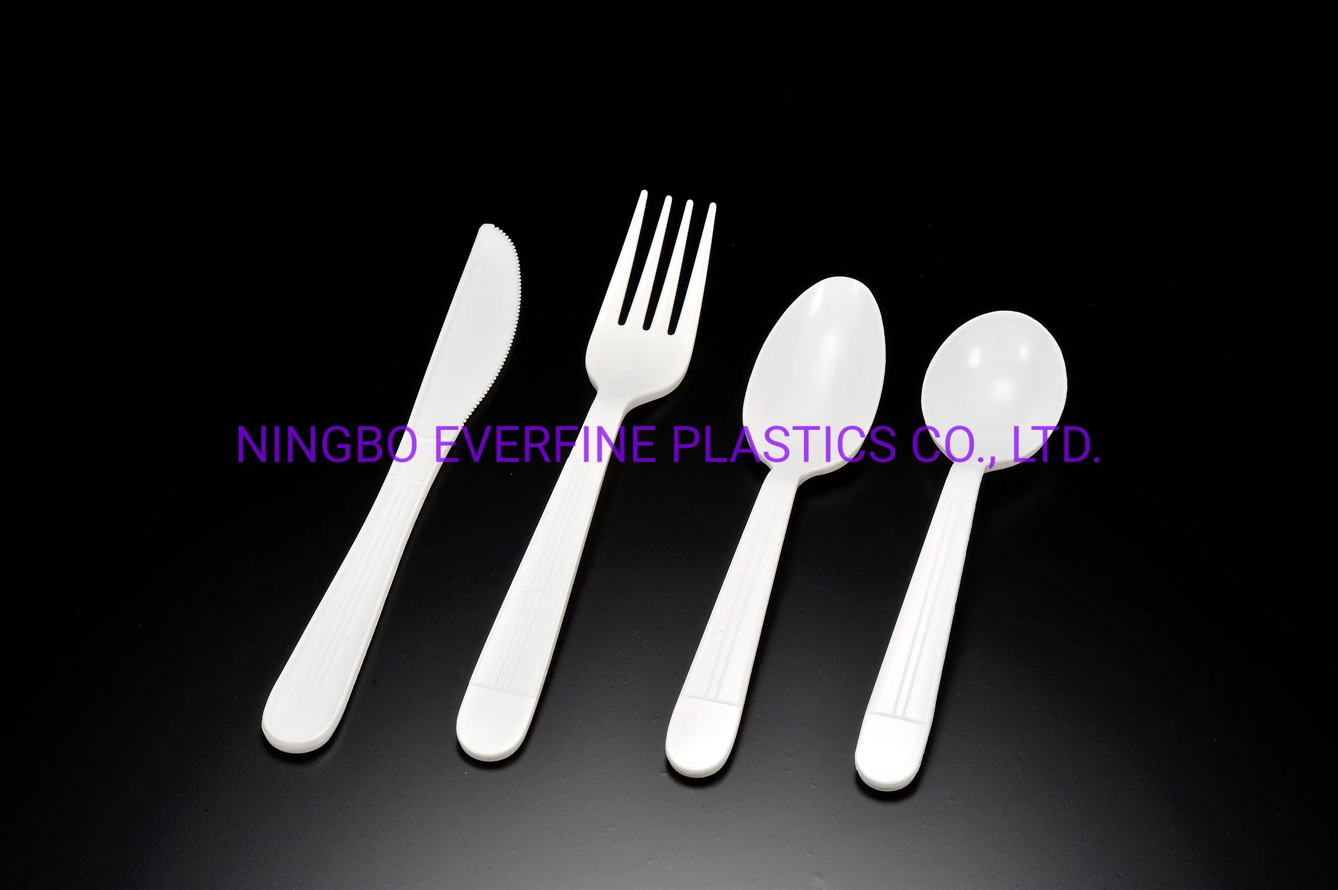 Heavy Duty PP Plastic Soup Spoon, Plastic Product, Plastic Tableware, Plastic Cutlery