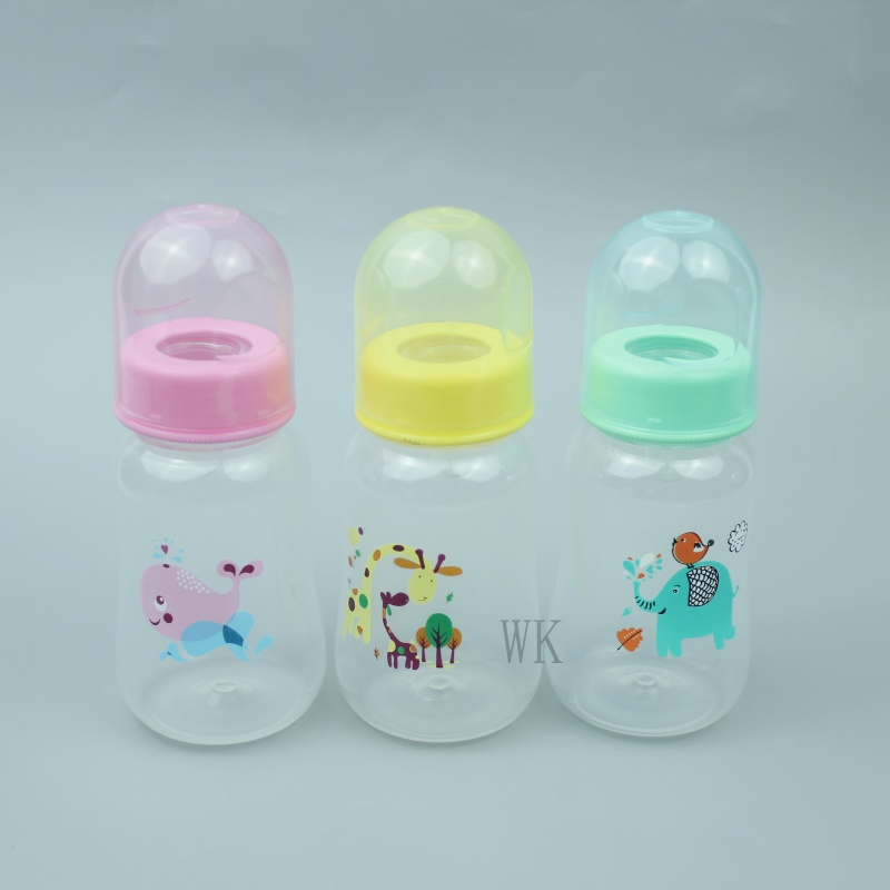 60ml 120ml 250ml Plastic Baby Quick Clean Sterilization Milk Bottle