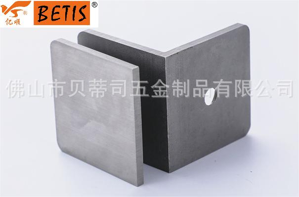 Cheap Wholesale Heavy Duty 316-Stainless-Steel Glass to Glass Clamp Fixing Accessory for Bathroom Shower Door