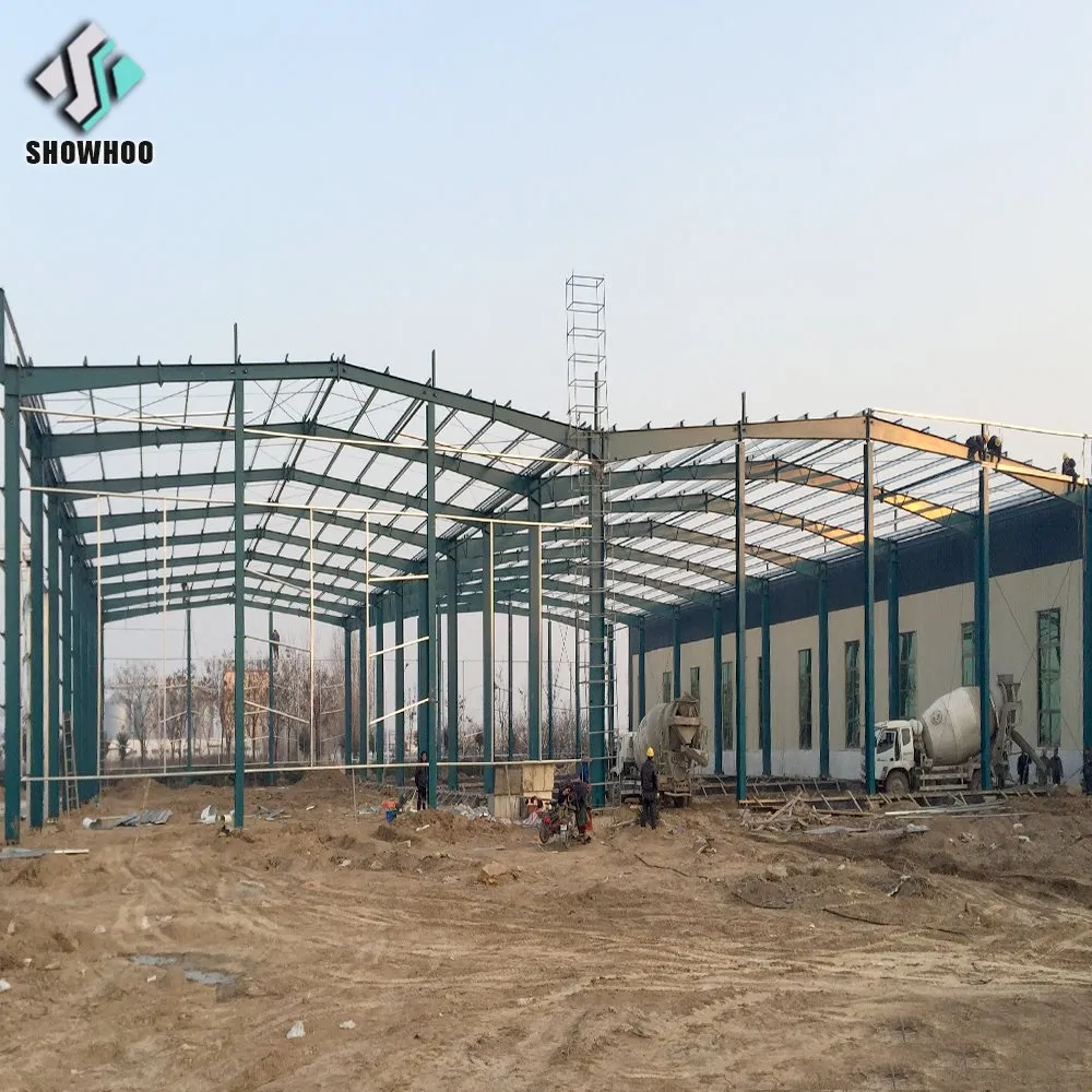 Construction Commercial Cold Storage Steel Structure Prefabricated Food Workshop Factory