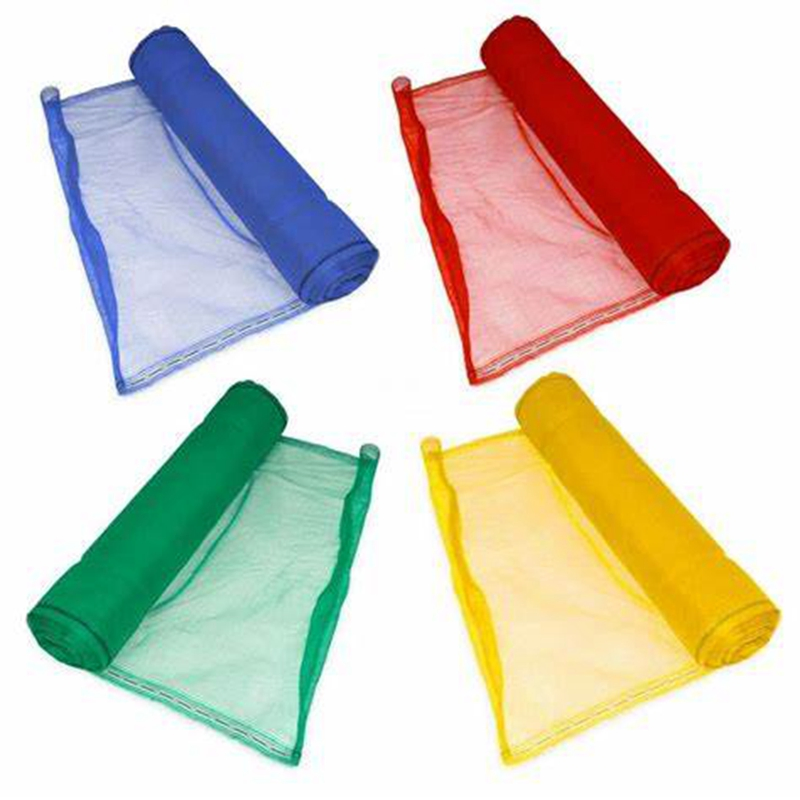 Heavy-Duty Green Shade Netting for Construction Projects with Rope