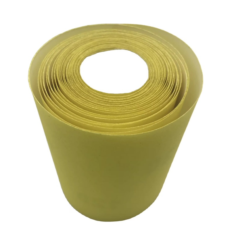 Electro-Coated White Corundum 150X50mm 115X50mm Yellow Dry Abrasive Sandpaper Sheet_Sandpaper Roll for Nail File Polish