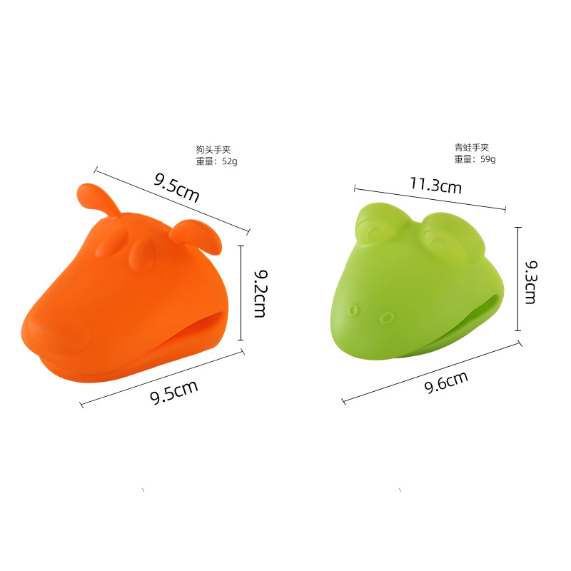 New Products Cute Shape Silicone Microwave Oven Gloves for Hot Food
