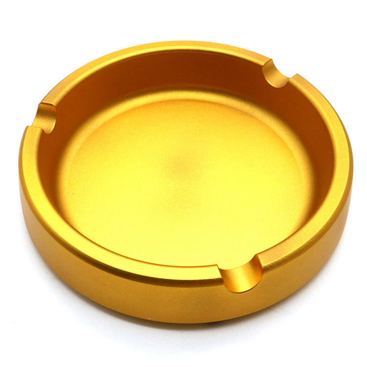 Customized Round Ashtray Metal Multic Colors Fashion Ashtray Smoking Tray Hotal Home Room