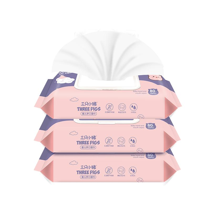 Cleaning Organic Baby Wipes Wholesale for Baby Use