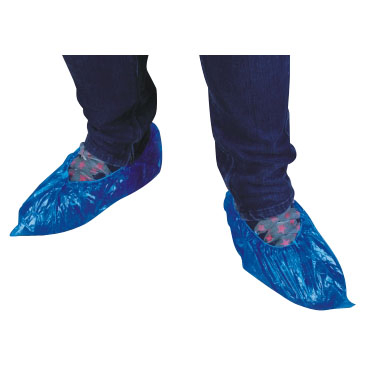 PVC Wateproof Blue Shoe Cover
