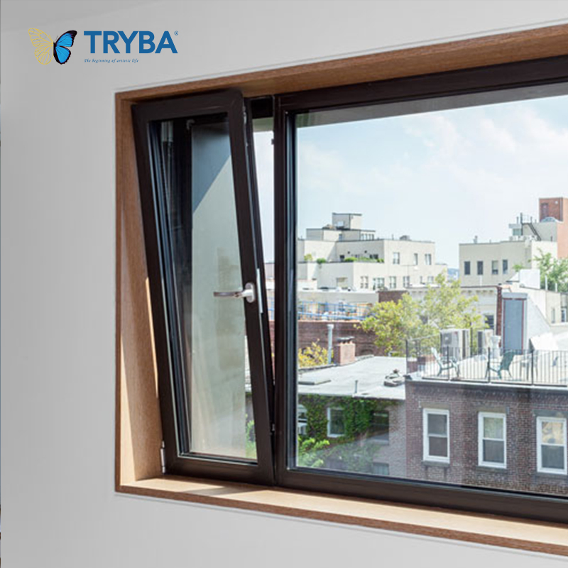Fire-Rated Aluminum Tilt and Turn Windows for Enhanced Safety