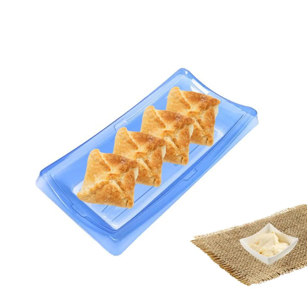 Supplier Wholesale Competitive Price Disposable Food Packaging Plastic Cnntianer Boat Shape Sushi Packaging Tray with Clear Lids