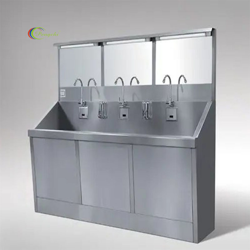 Durable Stainless Steel Sink Designed for Medical Environments