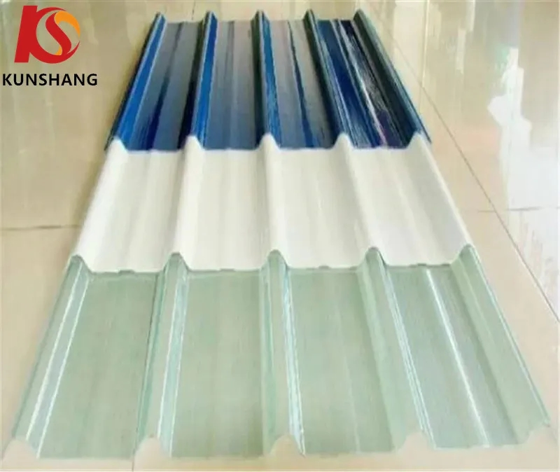 Anti Corrosion Fiberglass Skylight Roof Panel Corrugated FRP Material Roofing Sheet