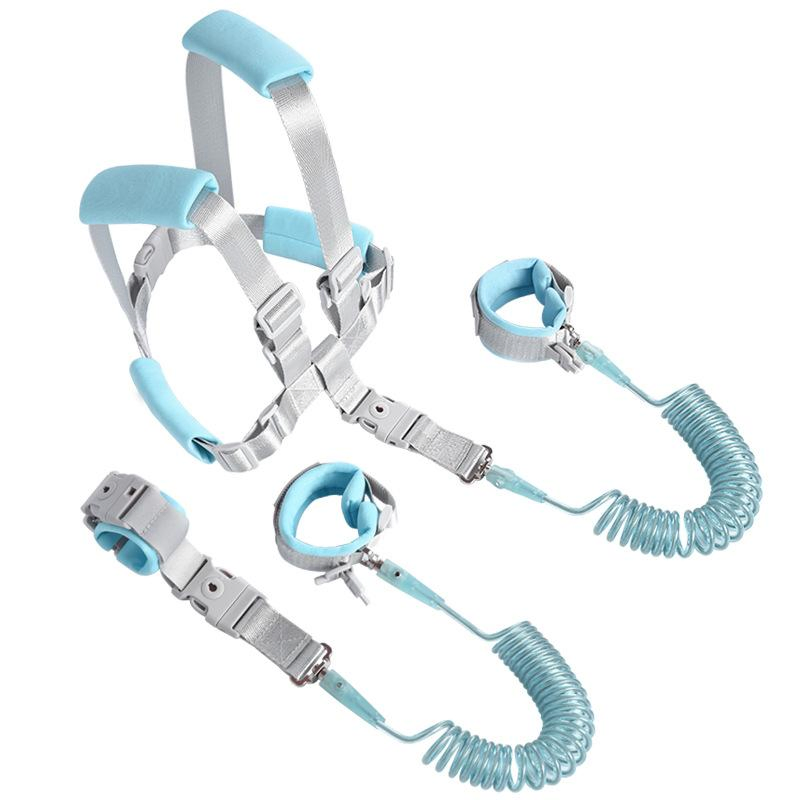 2 in 1 Anti Lost Wrist Link Baby Leash Harness for Toddlers