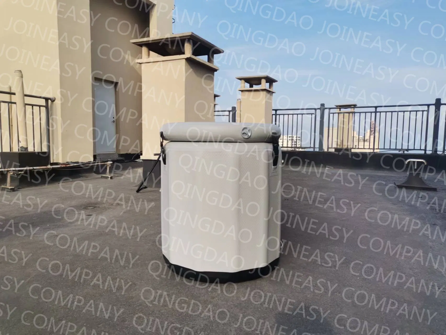 Портативная ванна для ледяной терапии из дроп-стич материала