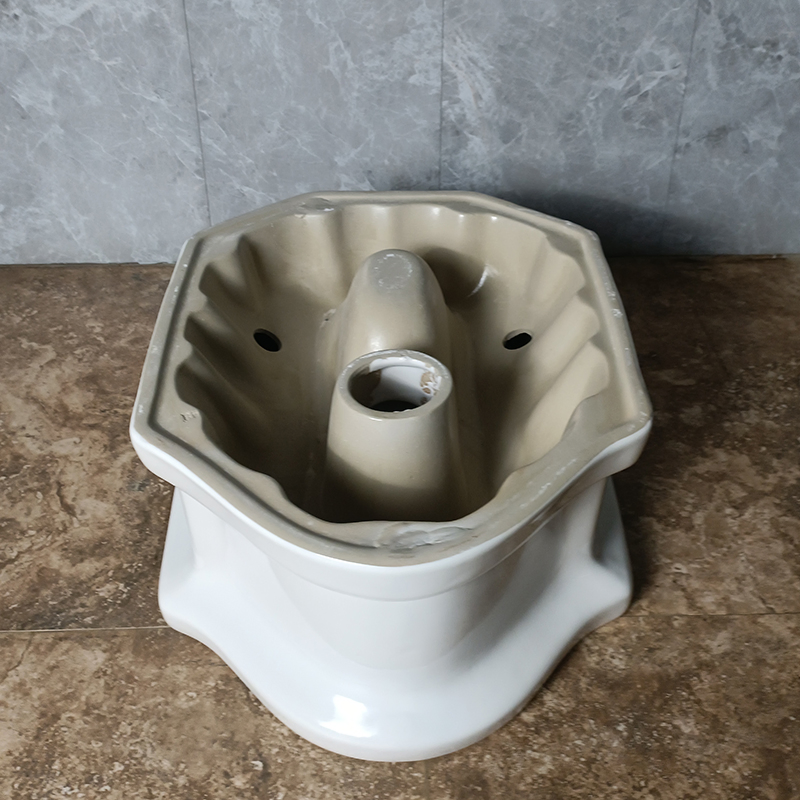 Hot Sale Sanitary Wares Ceramic Squat Pan White Color Floor Mounting with Platform for Thailand and Vietnam Market