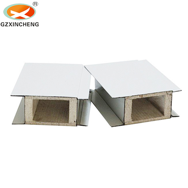 High Strength Building Material Fireproof Glass Magnesium MGO Sandwich Panel