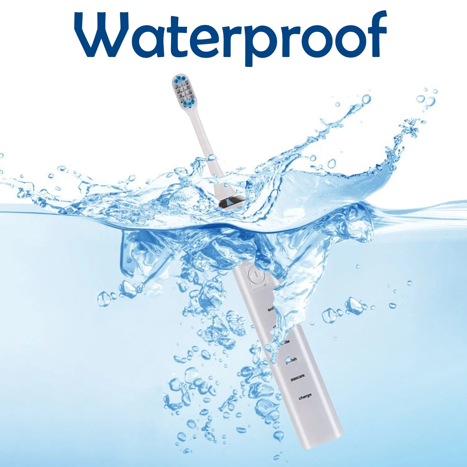 FDA Apporved Waterproof Ipx7 Adult Electric Toothbrush Tooth Whiten Fresh Oral