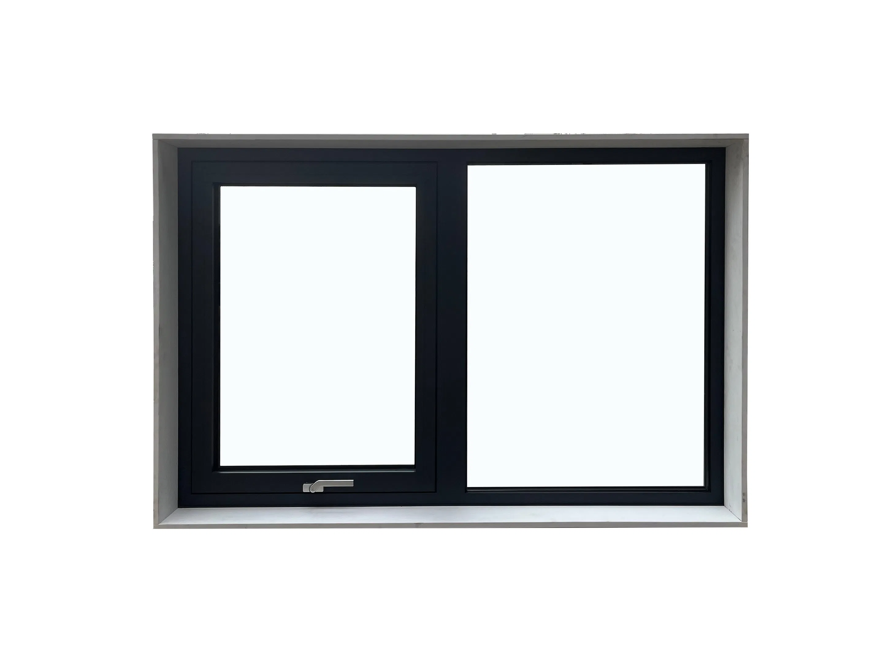 Penjoy New Zealand Timber Reveal Design Customized Thermo Break Aluminum Awning Windows