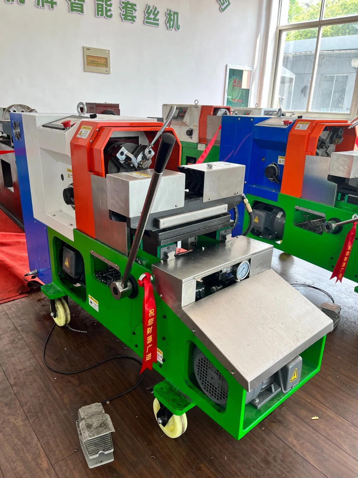 Quality Certification High Precision Portable Automatic Pipe Threader for Industrial Use