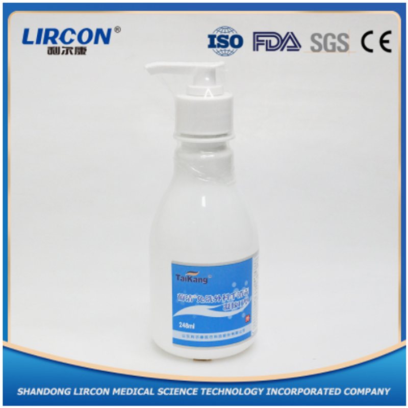 Antibacterial 99.9% Efficient 75% Alcohol Hand Sanitizer Gel