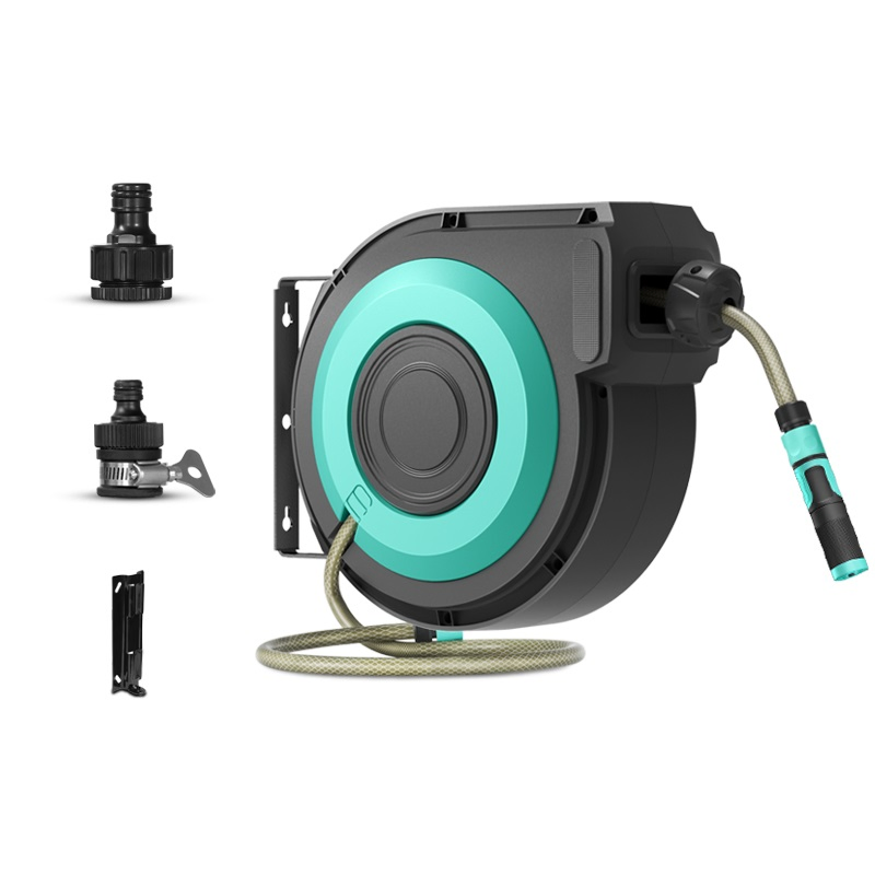 Coofix Retractable High Pressure Garden Hose Reel System