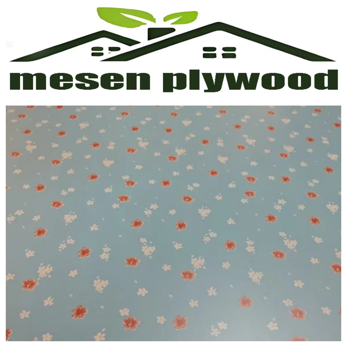 China Wholesale 15mm*1220*2440 Melamine Laminated Plywood Poplar Core, E1 Glue Melamine Board