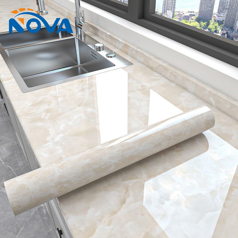 30cm 60cm Imitative Foam Marble Tile Marble Wall Sticker Adhesive XPE Wallpaper