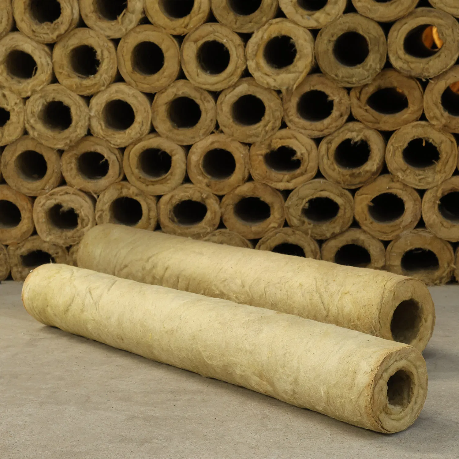 Dongtang Building Material Insulation Industrial Insulation Rockwool Rock Wool Insulation Pipe